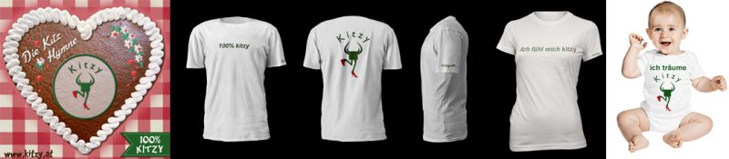 Kitzy, Merchandising, Kitzbühel, Kitz Hymne, 100% KITZY